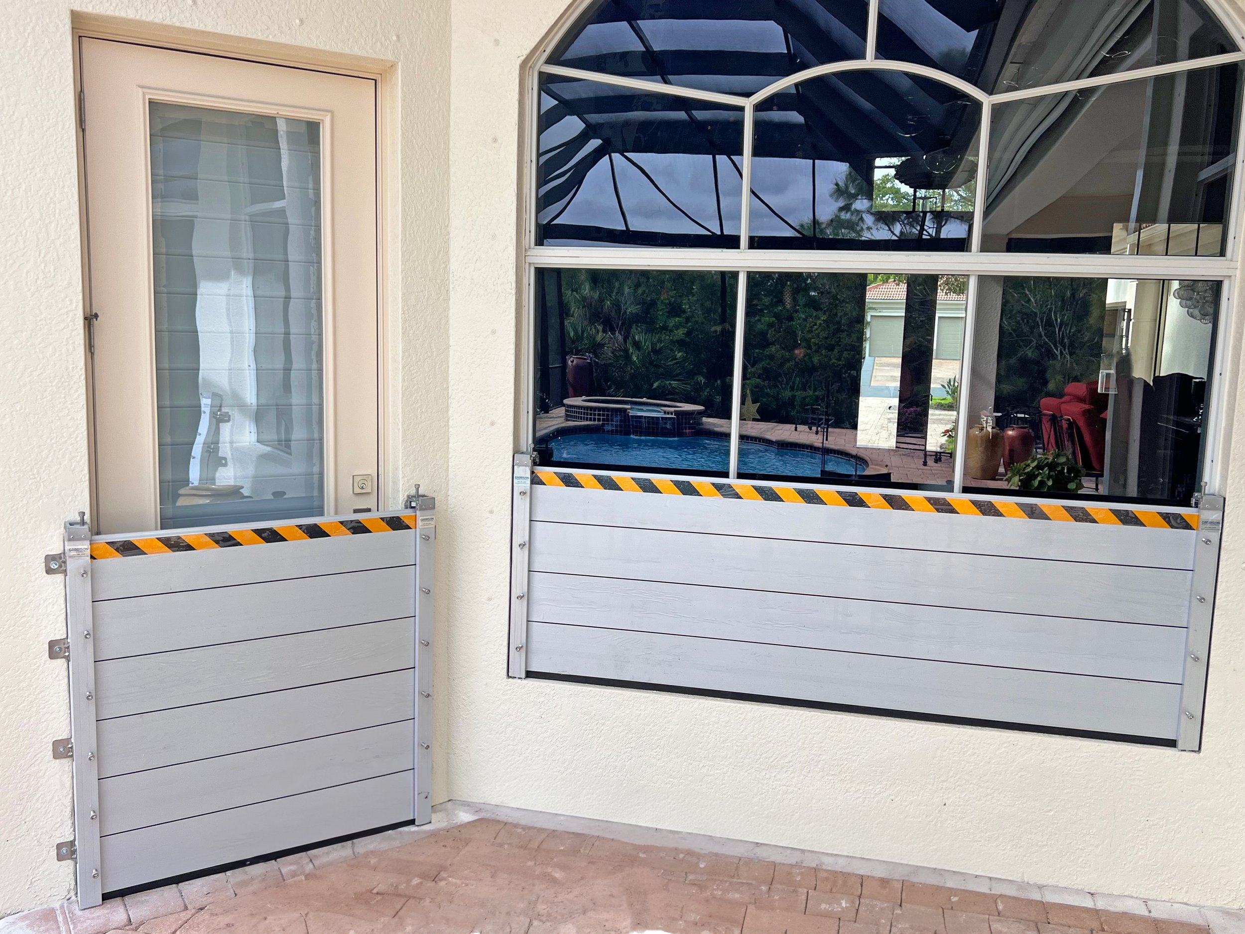 residential flood gate system