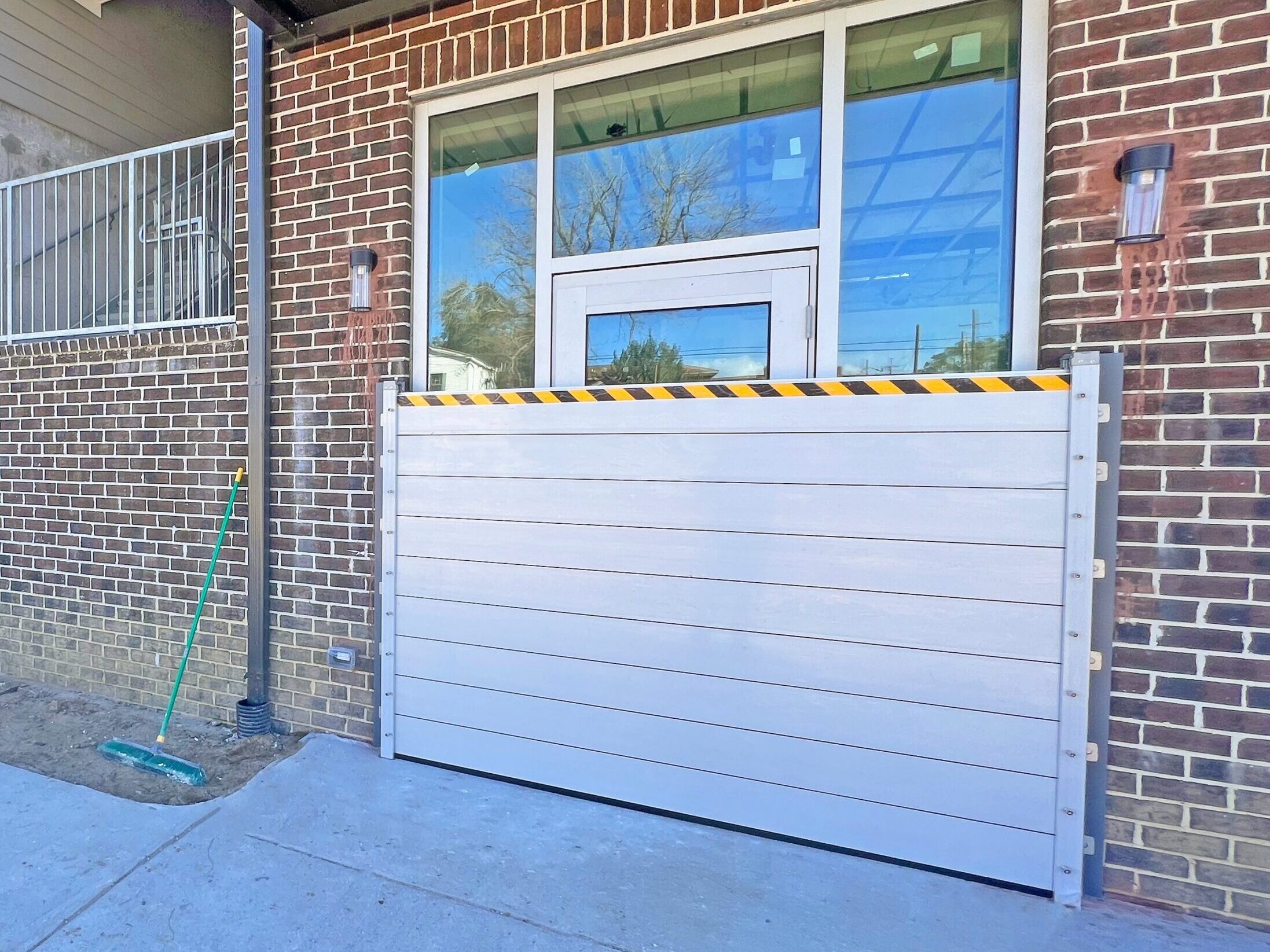 front door flood barrier